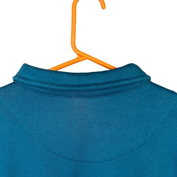 Casual Joe Men's Size XL Full Zip Jacket Turquoise EUC - Picture 5 of 9